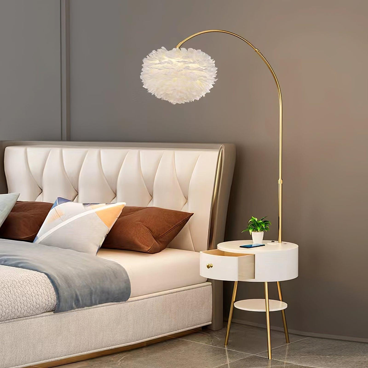 Feather Drawer Floor Lamp - view 5