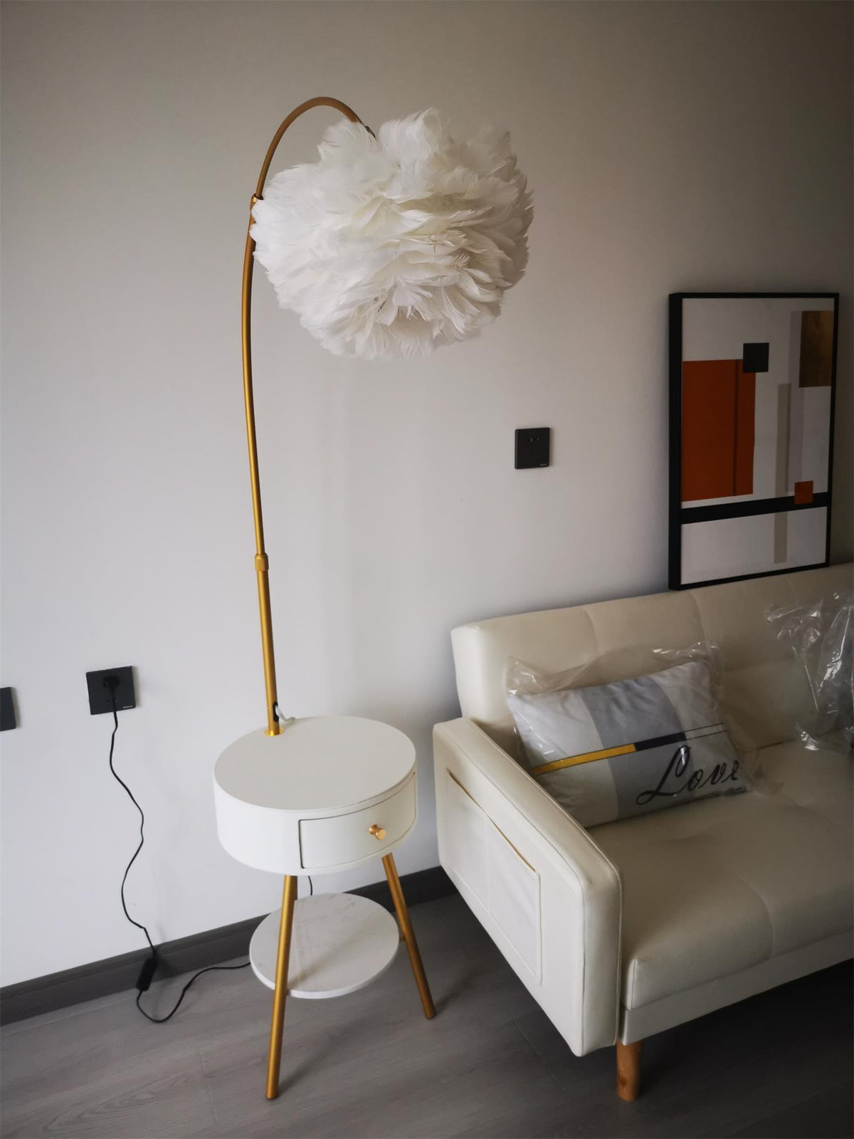 Feather Drawer Floor Lamp - view 10