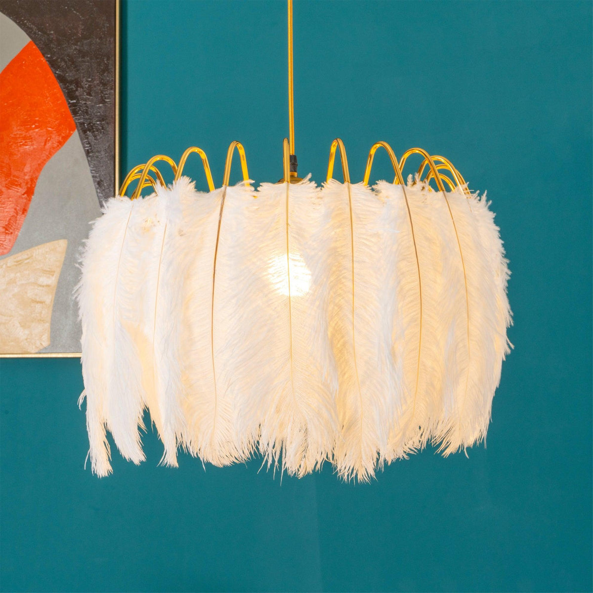 Feather Pendant Lamp - view 8