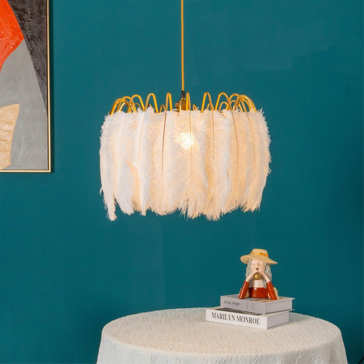 Feather Pendant Lamp - view 2