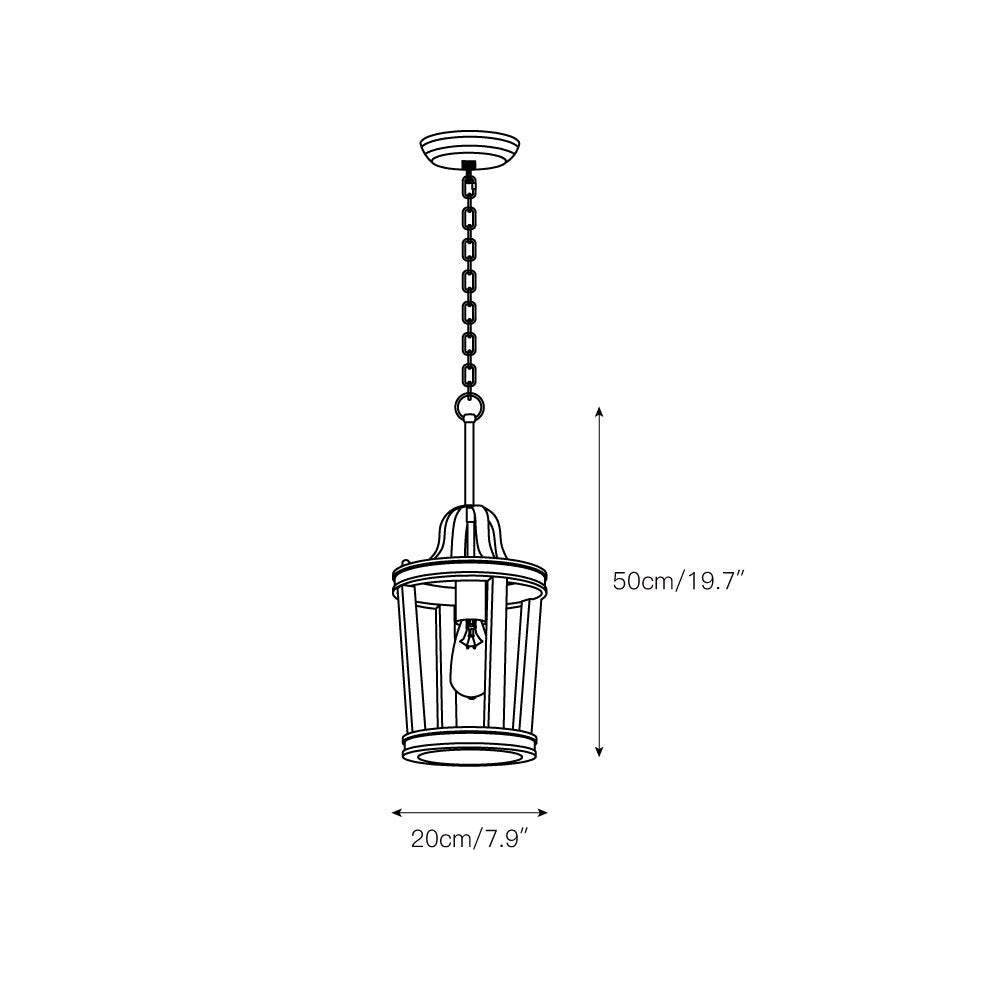 Feiss Lorenz Pendant Lamp - view 3