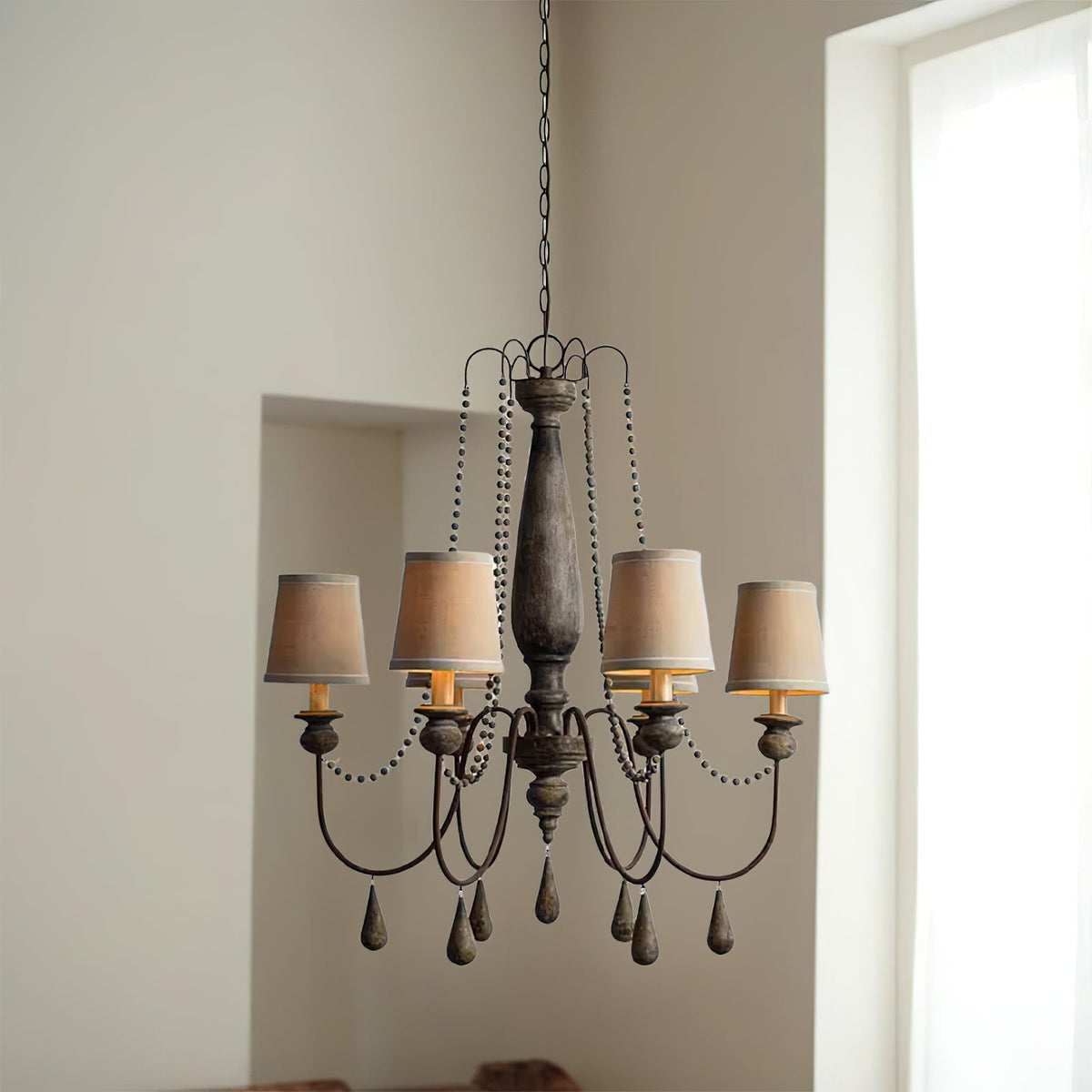 Feiss Clarissa Chandelier - view 6