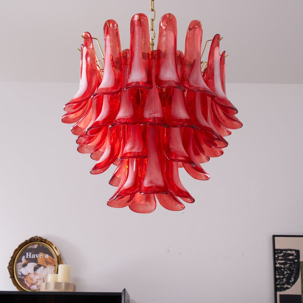 Fiametta Murano Glass Chandelier