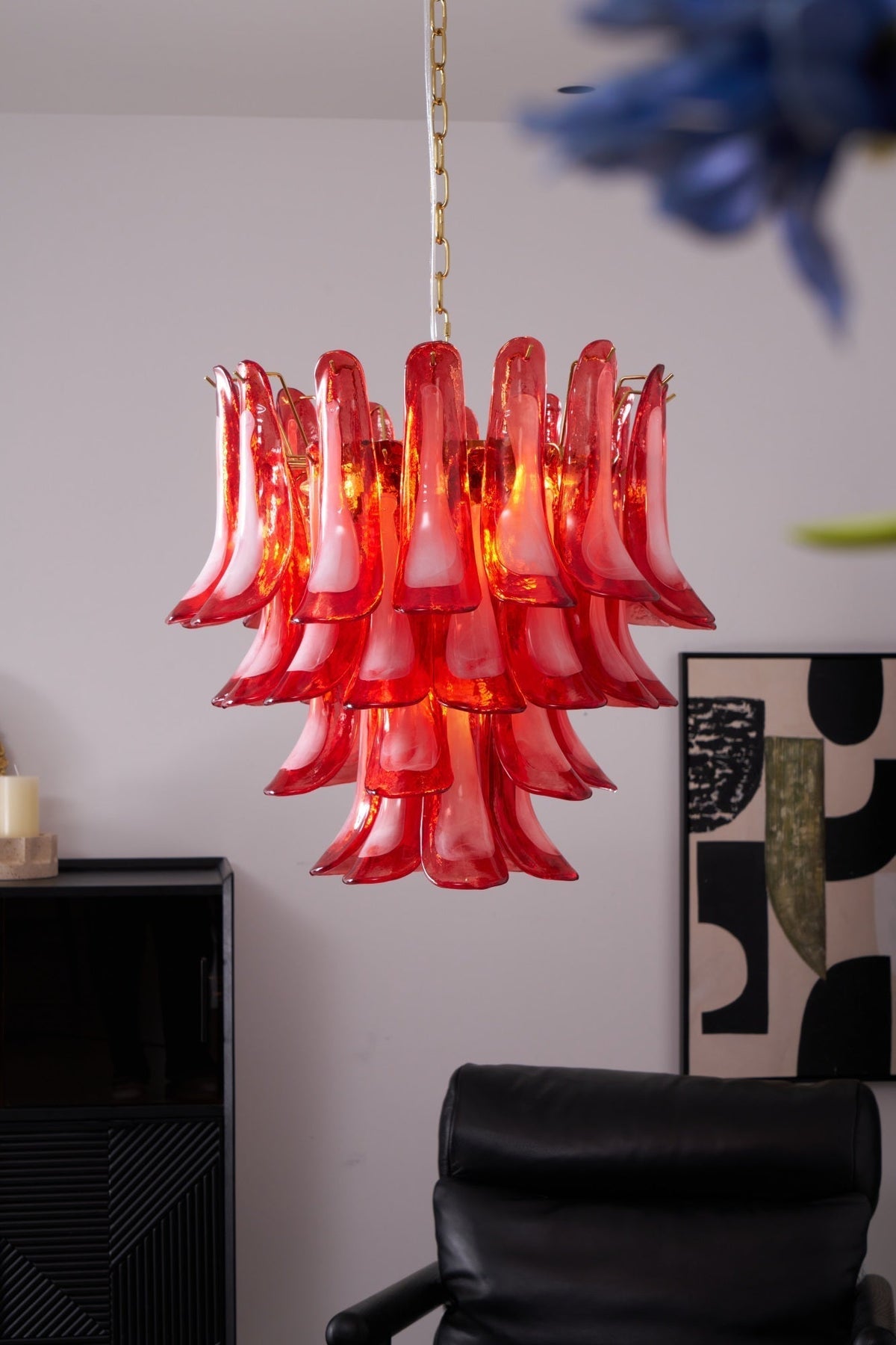 Fiametta Murano Glass Chandelier