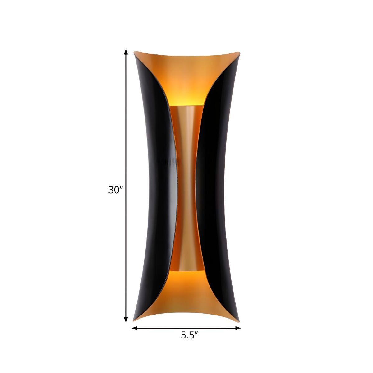 Flame Art Wall Sconce - view 3