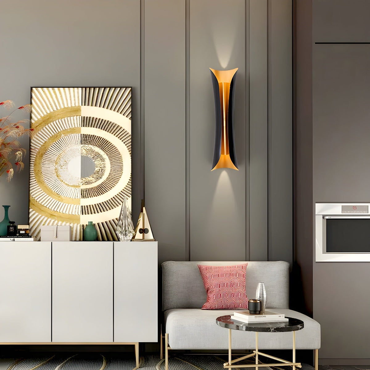 Flame Art Wall Sconce - view 6