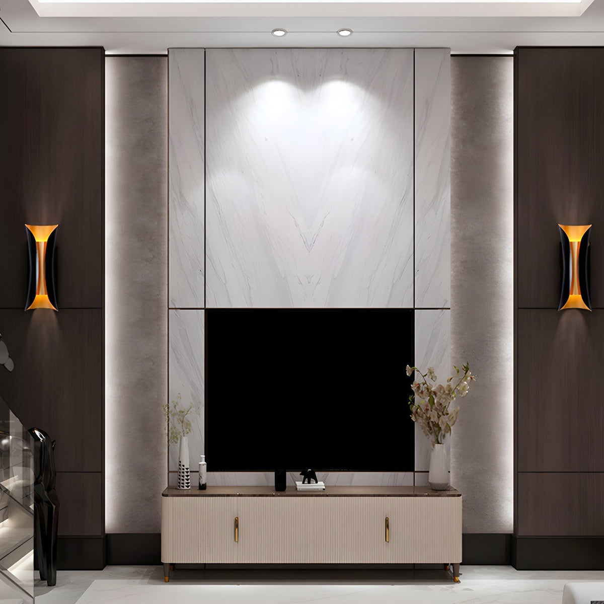 Flame Art Wall Sconce - view 5