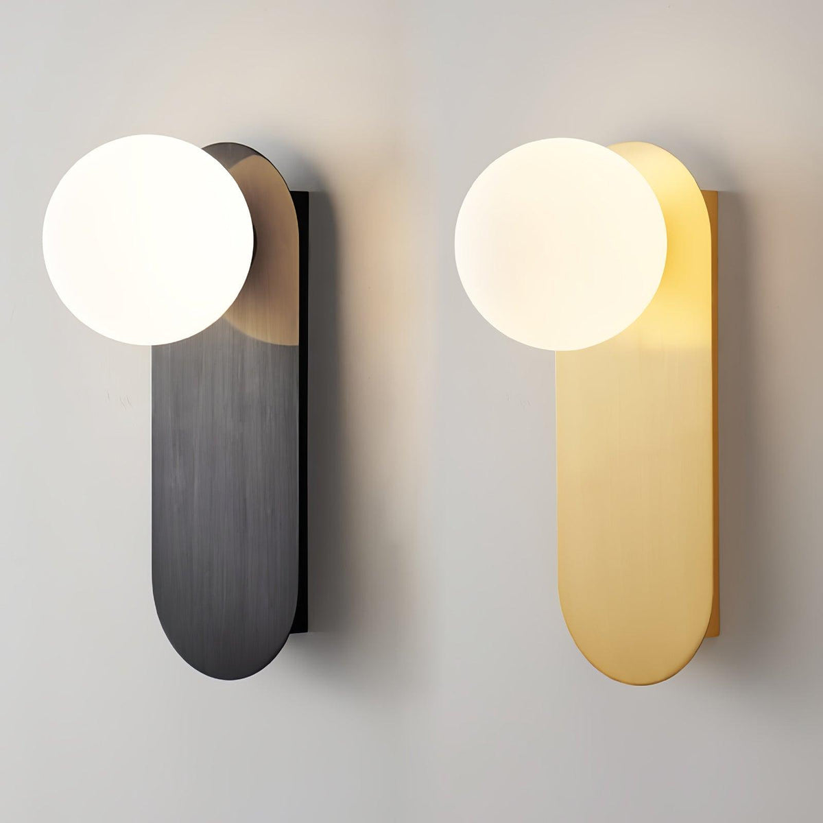 Flat Base Globe Sconce - view 14
