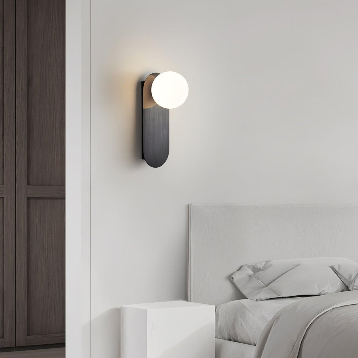 Flat Base Globe Sconce - view 20