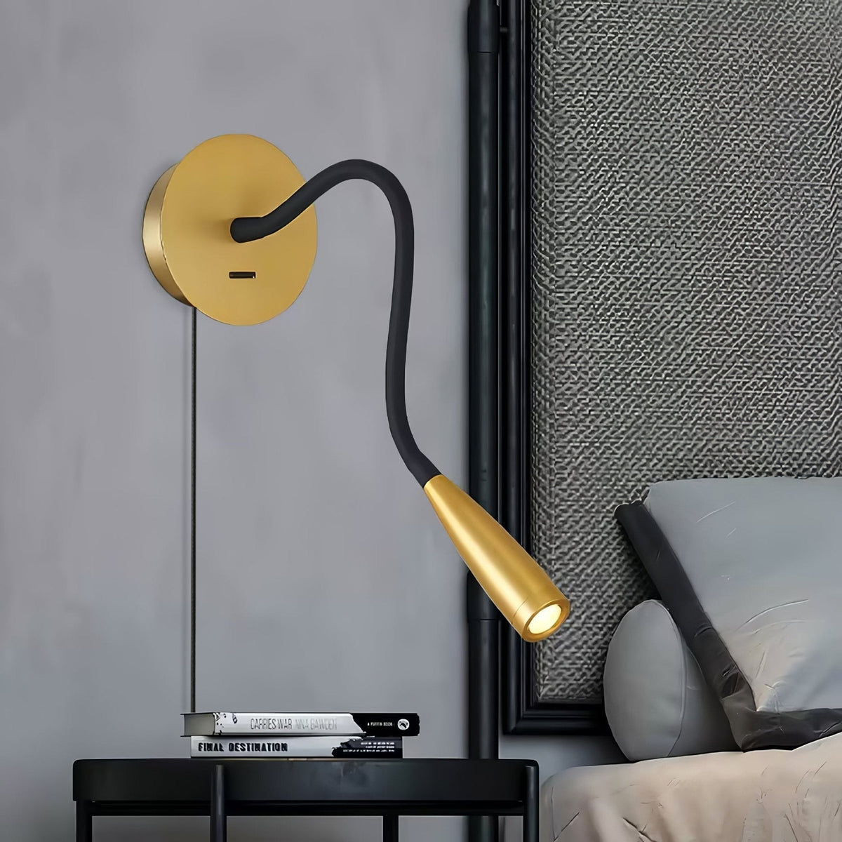 Flexi Hose Plug-in Wall Light - view 3