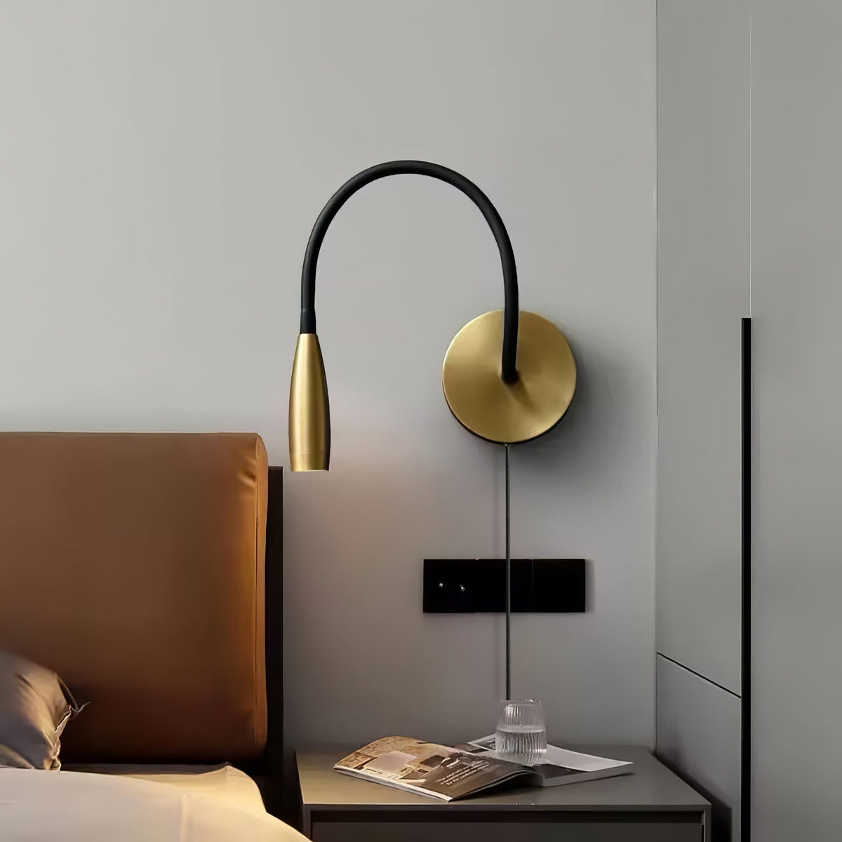 Flexi Hose Plug-in Wall Light - view 4