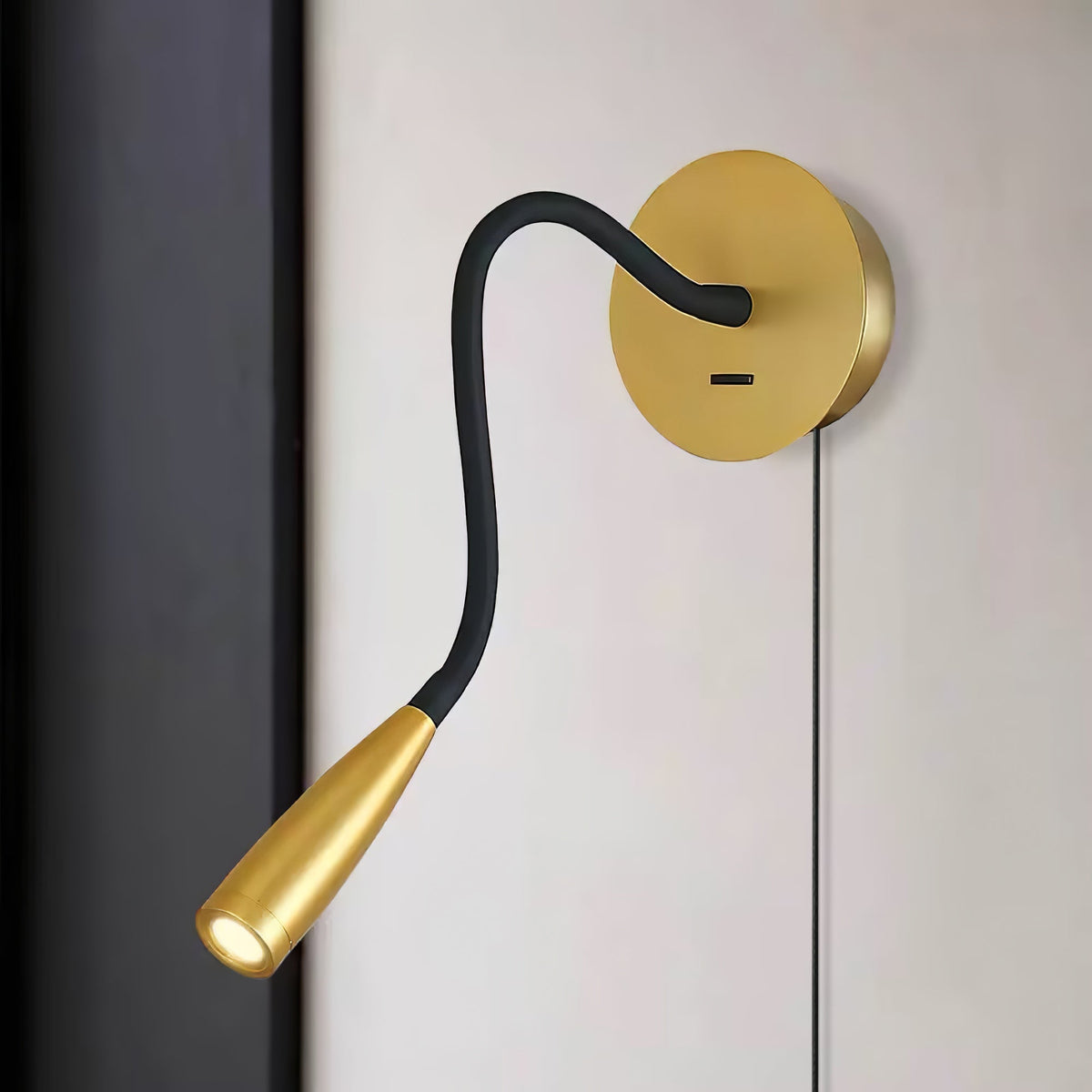 Flexi Hose Plug-in Wall Light - view 2