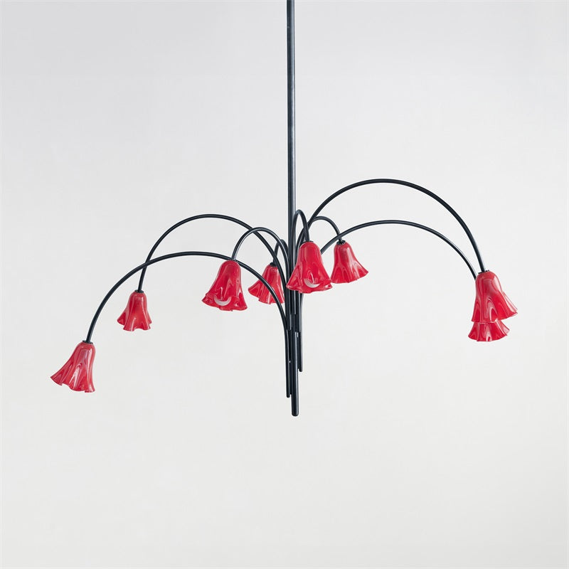 Flora Glass Chandelier - view 23