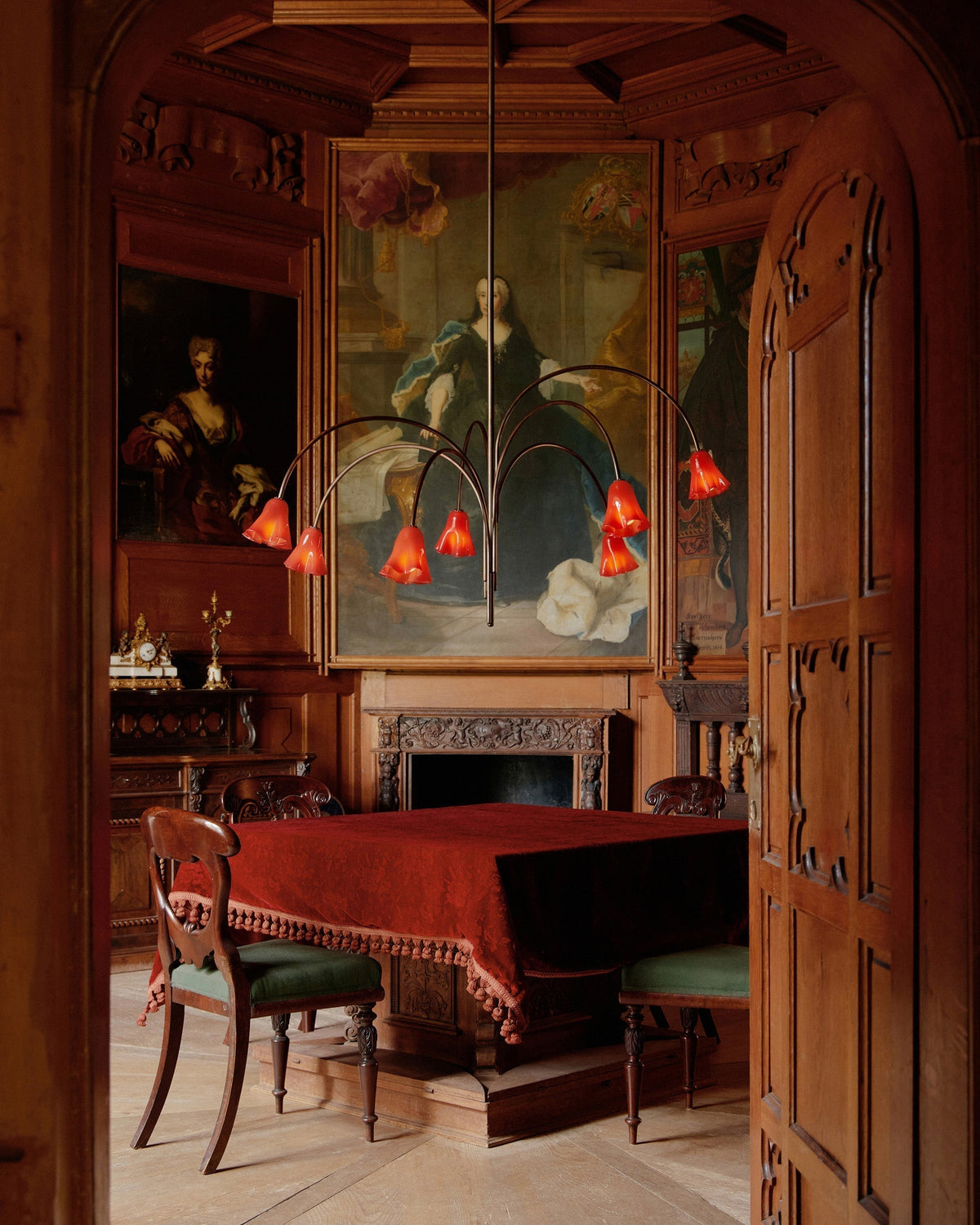 Flora Glass Chandelier - view 6