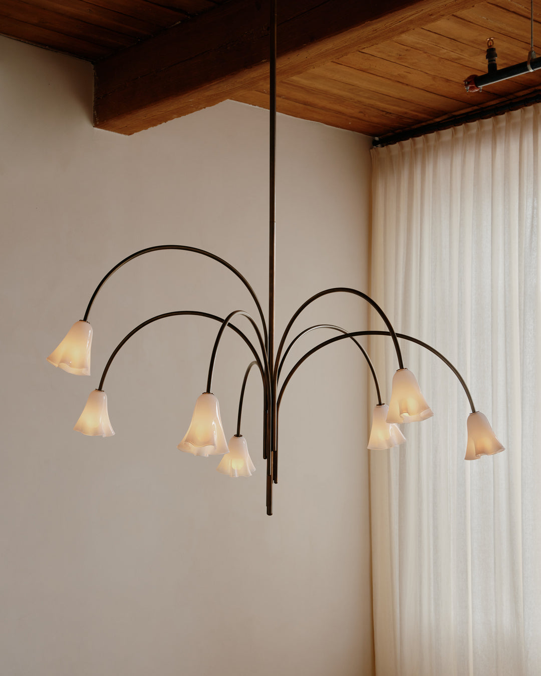 Flora Glass Chandelier - view 2