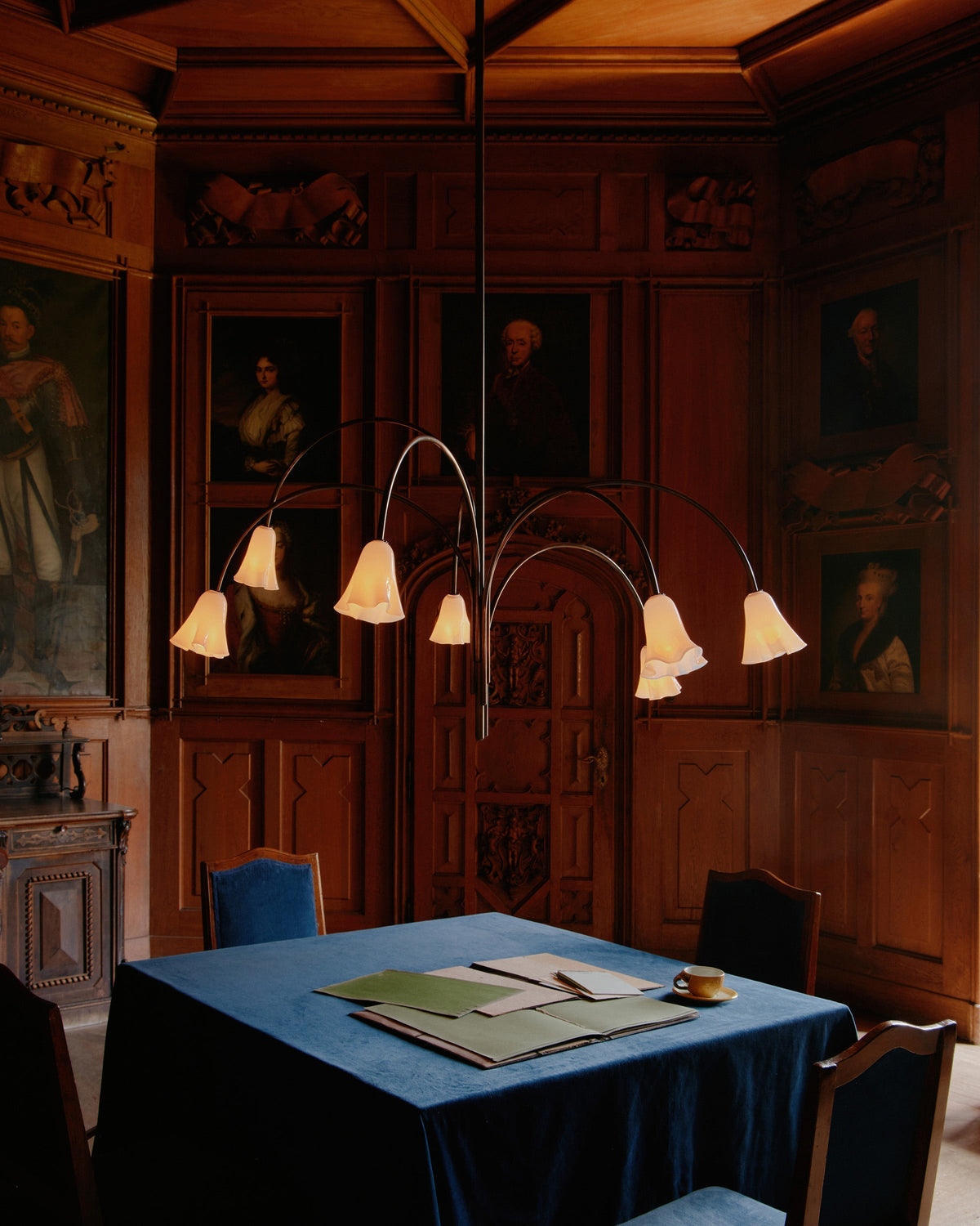 Flora Glass Chandelier - view 7