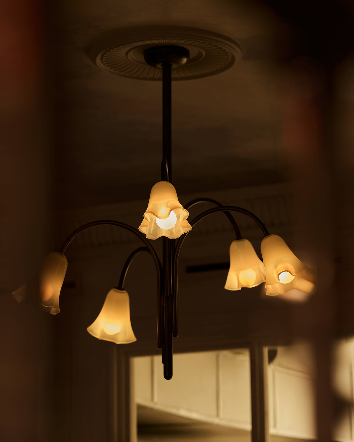 Flora Glass Chandelier - view 11