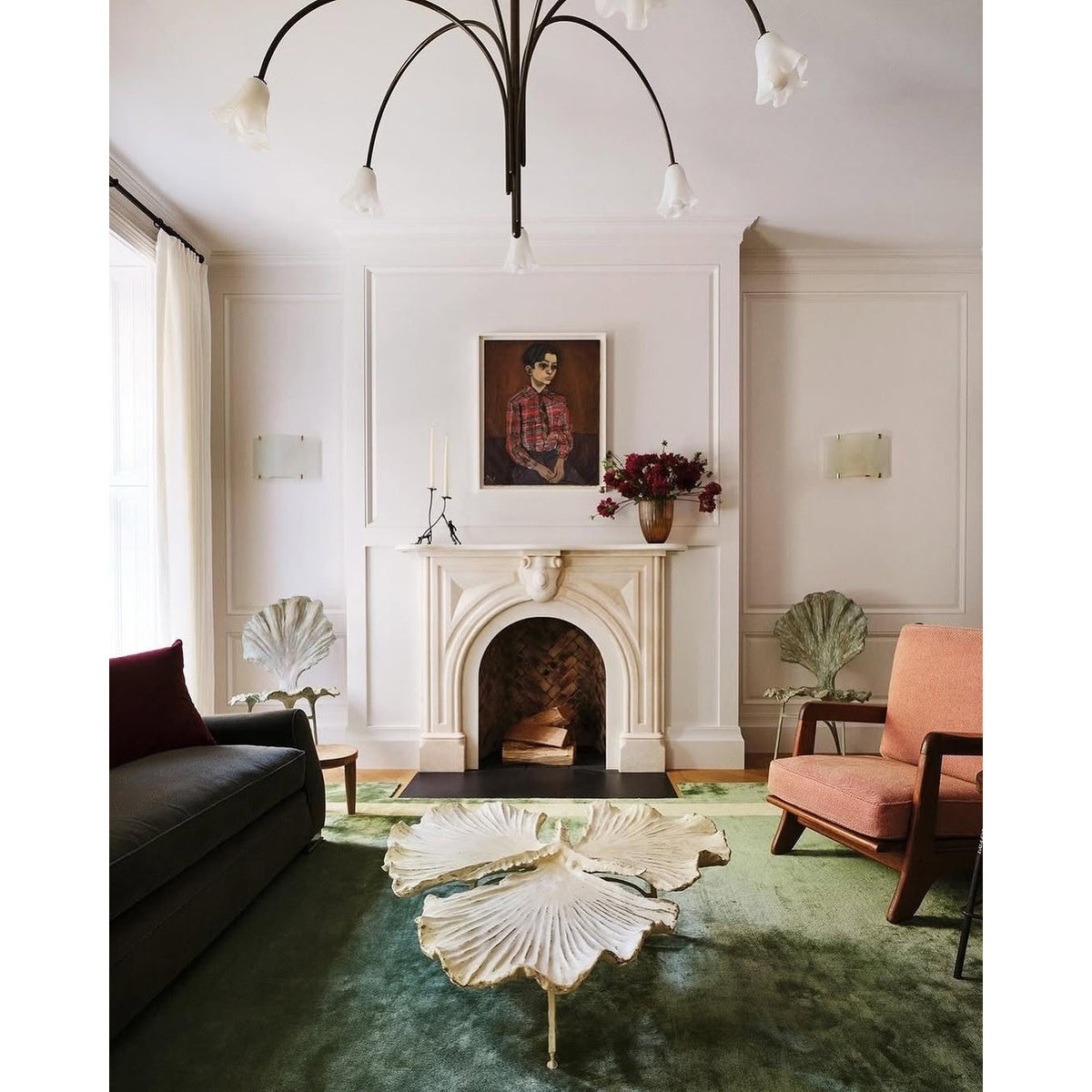 Flora Glass Chandelier - view 12