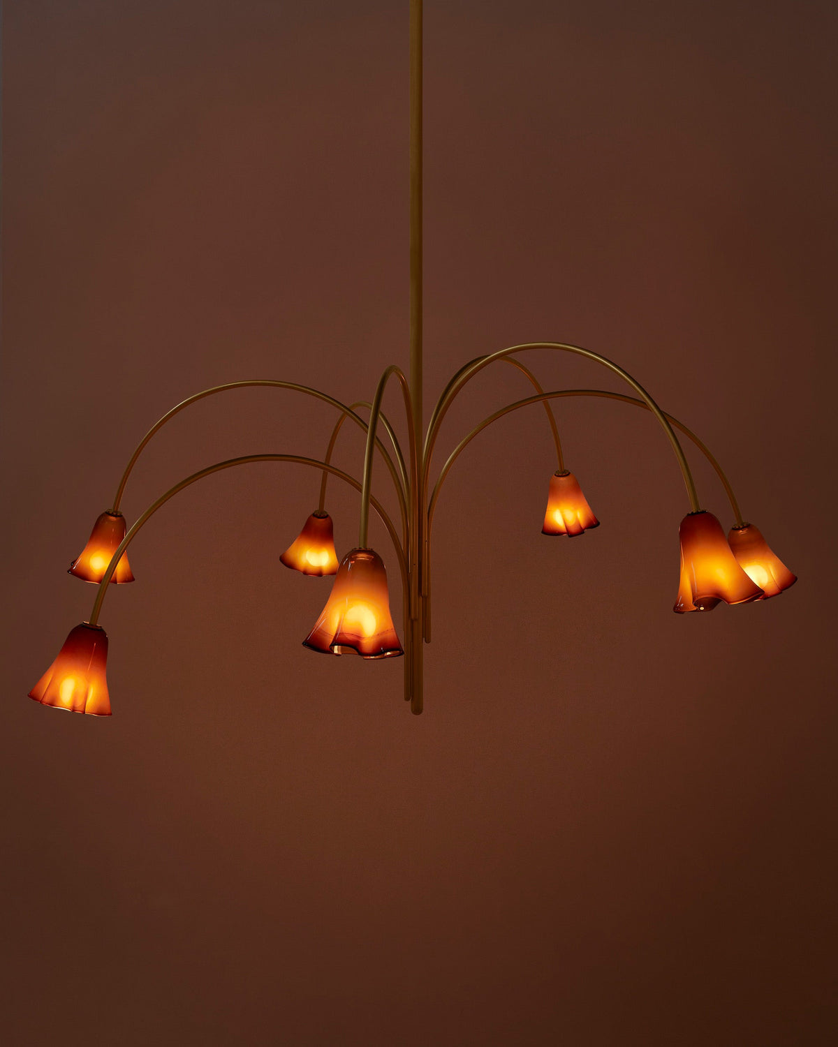 Flora Glass Chandelier - view 13