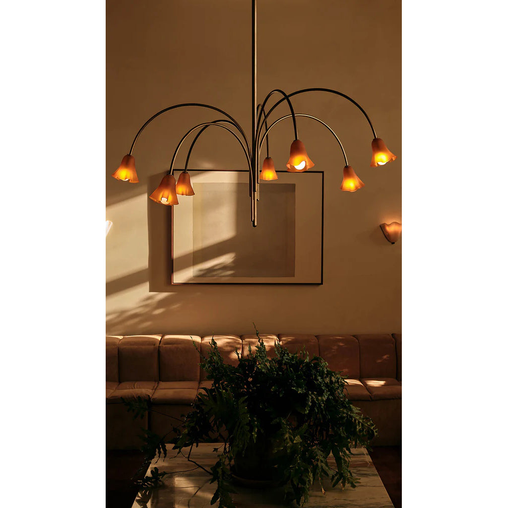Flora Glass Chandelier - view 9
