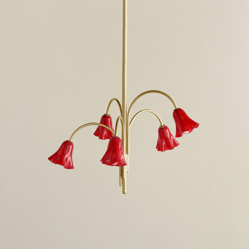 Flora Glass Chandelier - view 35