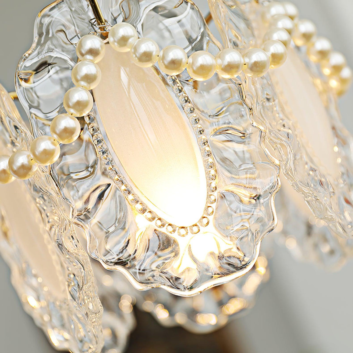 Floral Glass Pendant Lamp - view 18