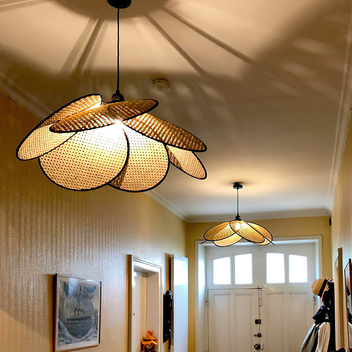 Petal Bamboo Chandelier - view 4