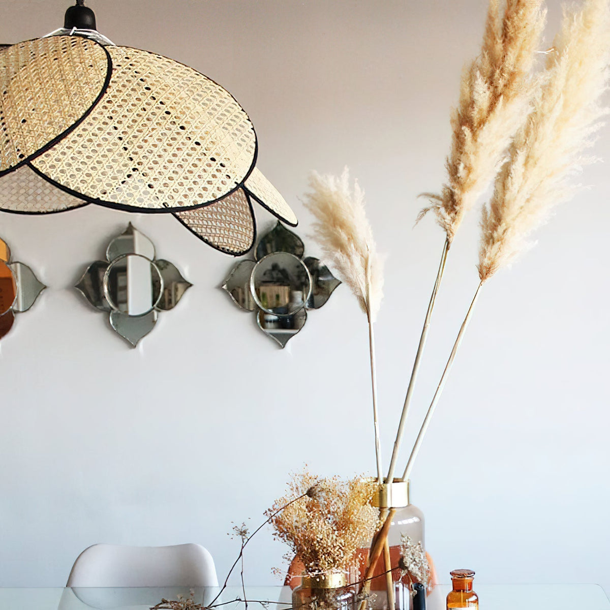 Petal Bamboo Chandelier - view 7
