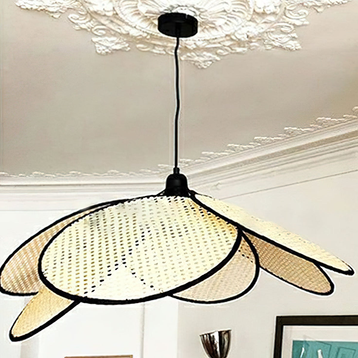 Petal Bamboo Chandelier - view 5