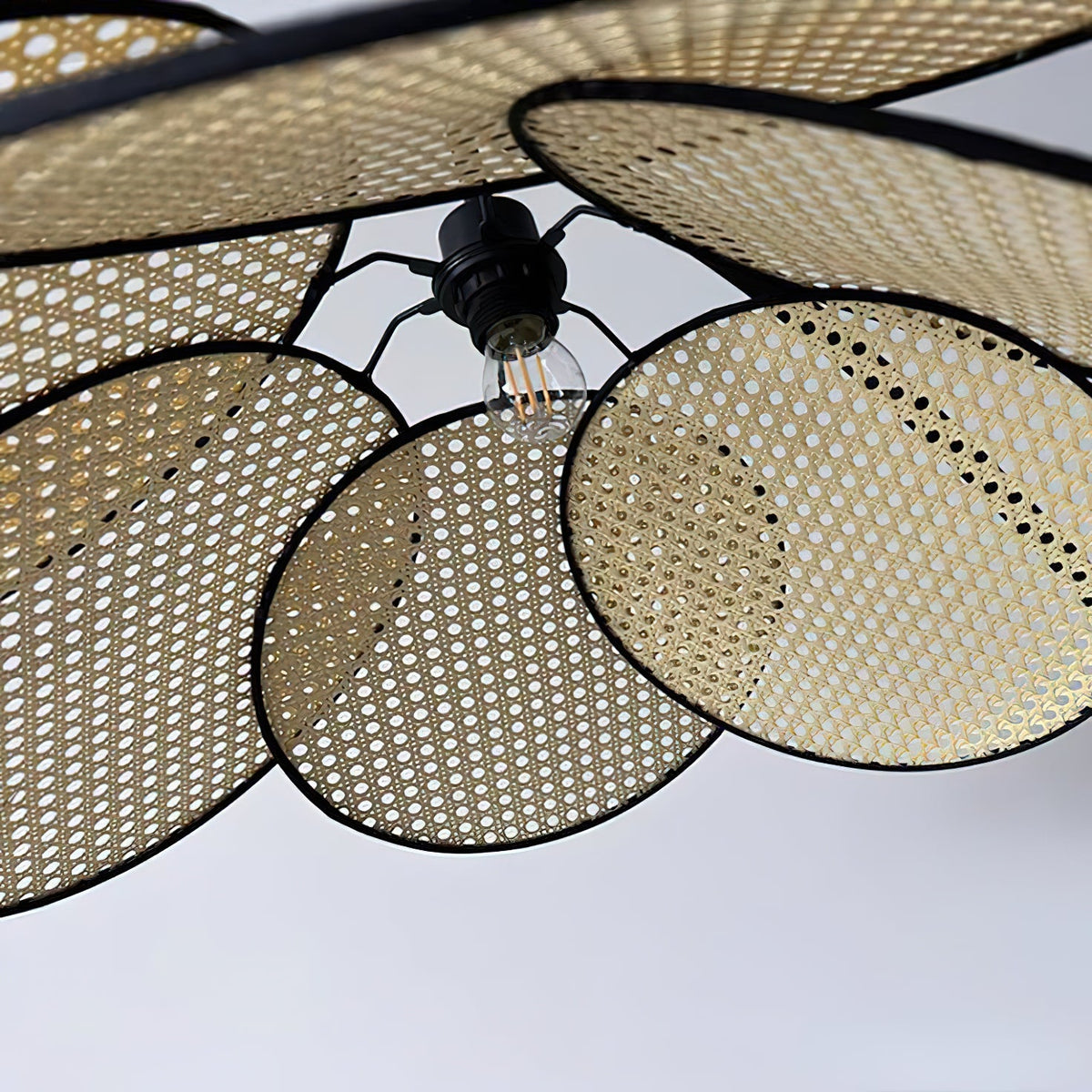 Petal Bamboo Chandelier - view 11
