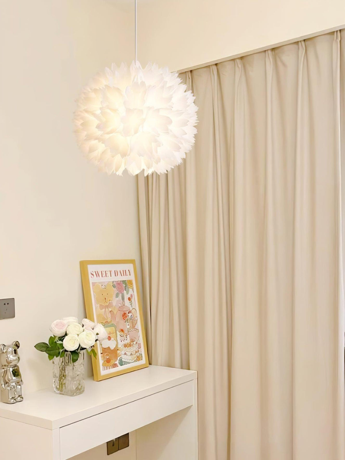 Flowers Ball Pendant Light - view 12