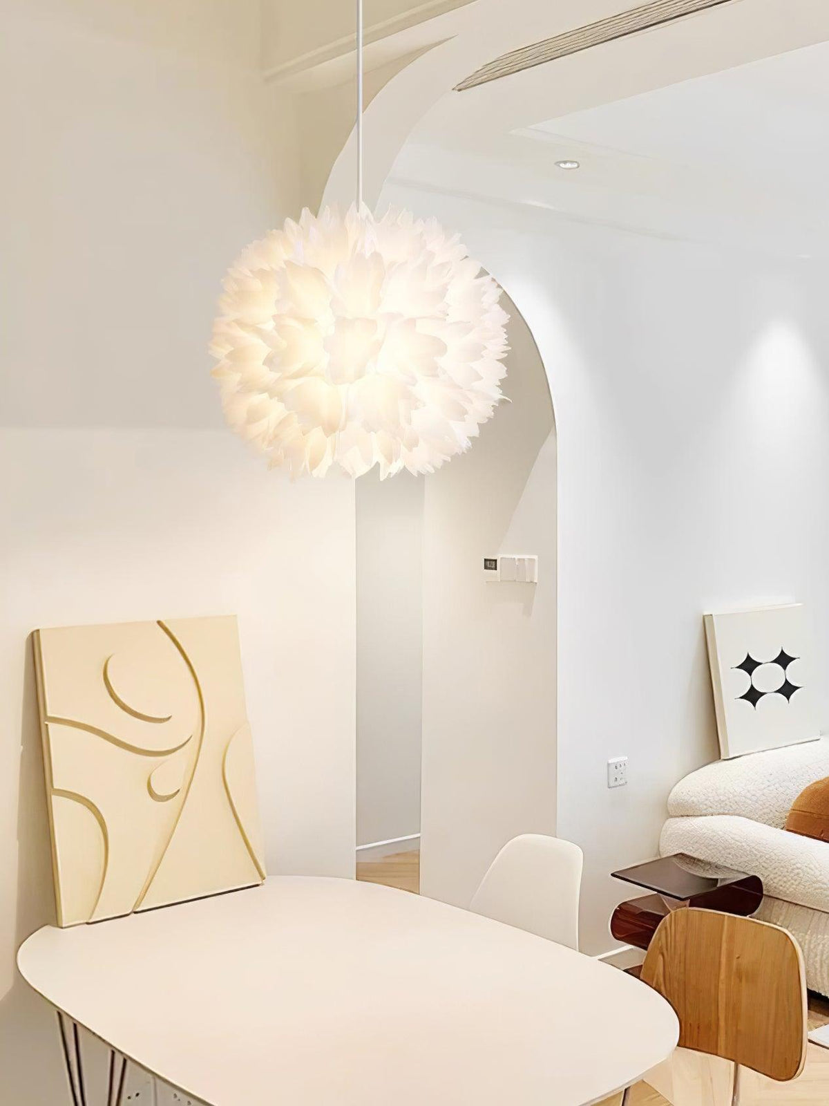 Flowers Ball Pendant Light - view 14