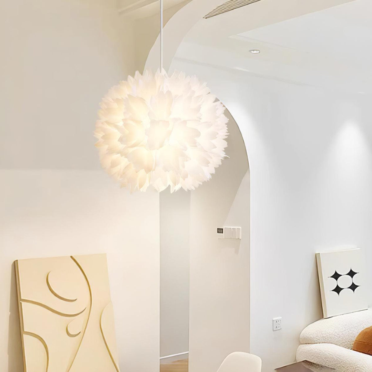 Flowers Ball Pendant Light - view 4