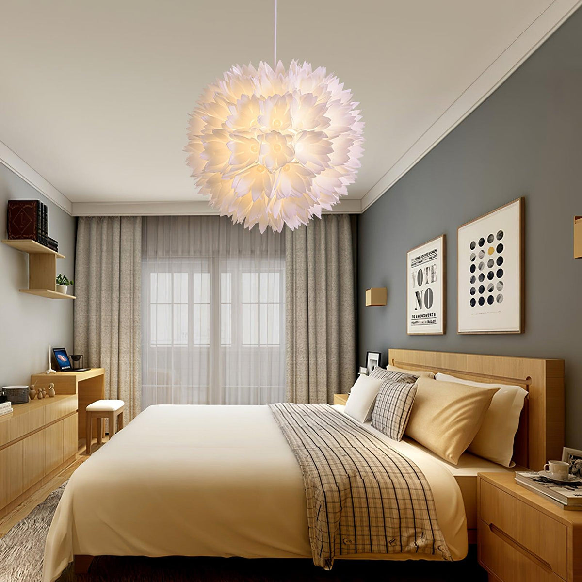 Flowers Ball Pendant Light - view 6
