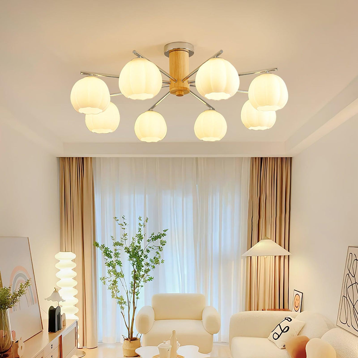 Flower Buds Ceiling Lamp