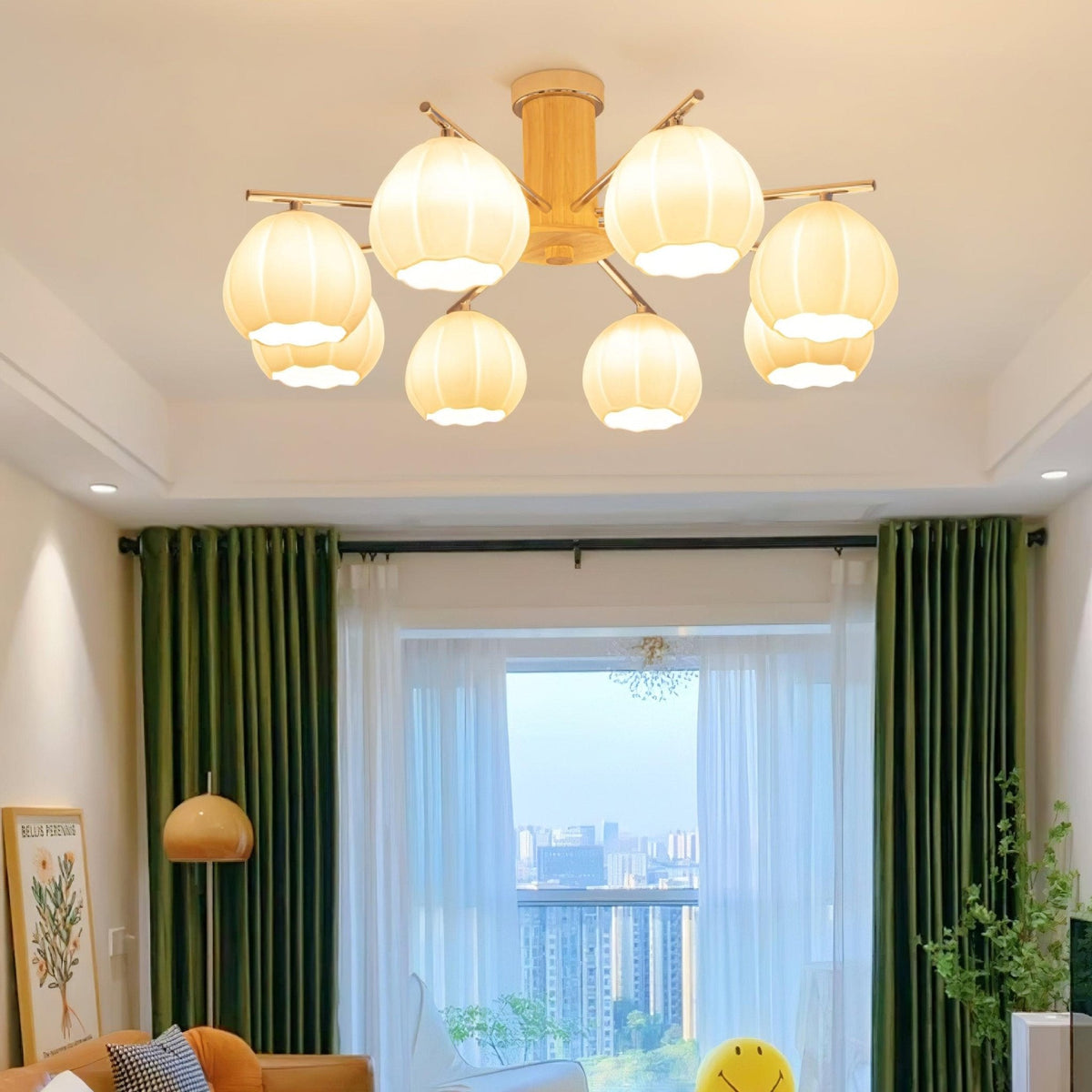 Flower Buds Ceiling Lamp