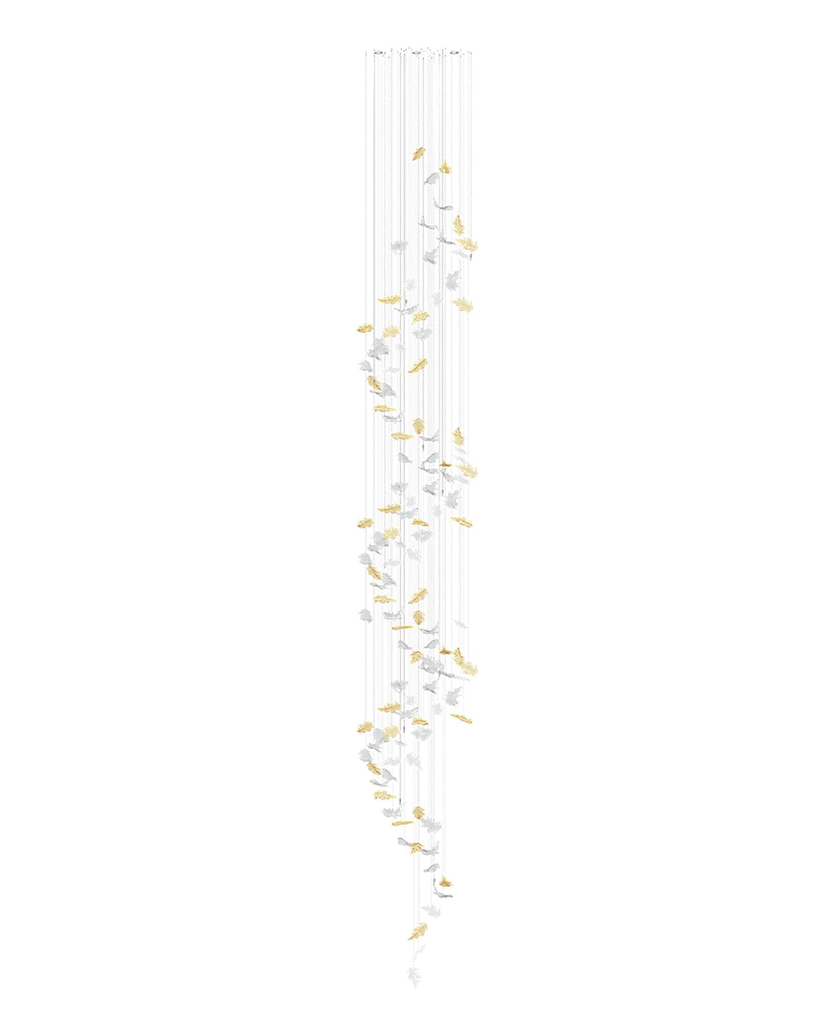 Flying Leaves Chandelier