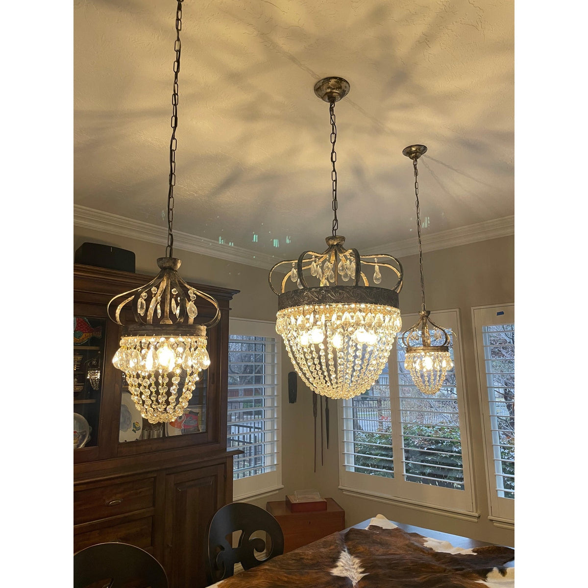 Abella Tear Drop Chandelier