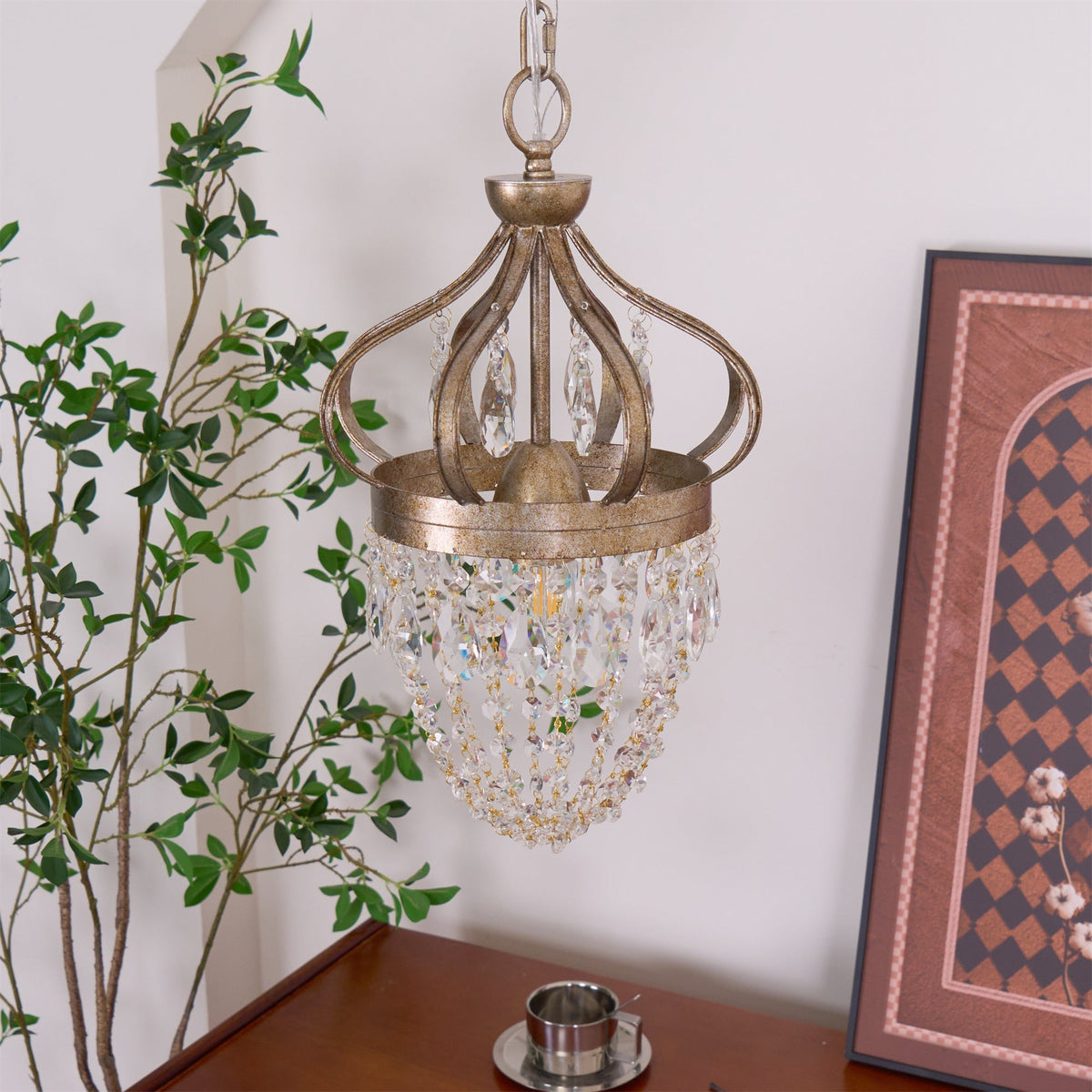 Abella Tear Drop Chandelier