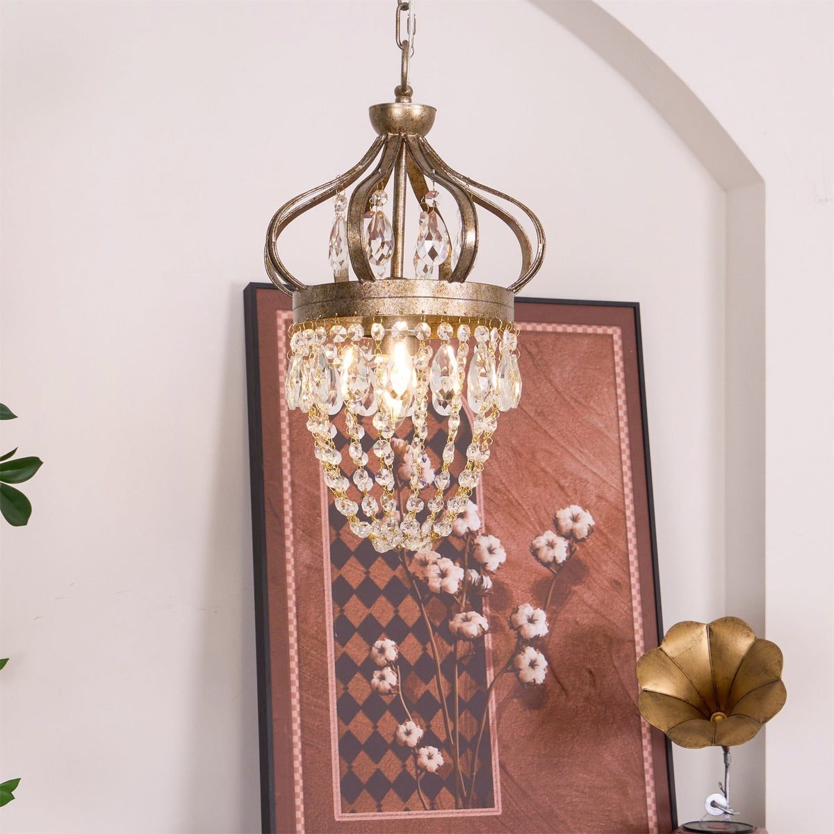 Abella Tear Drop Chandelier