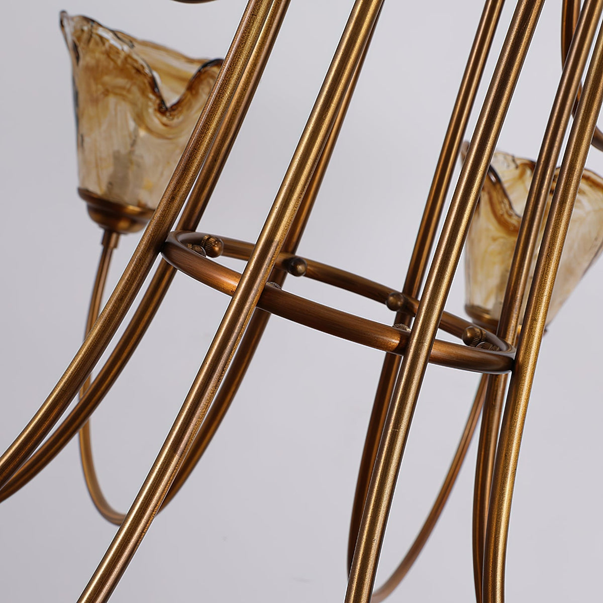 Franklin Amber Chandelier - view 23