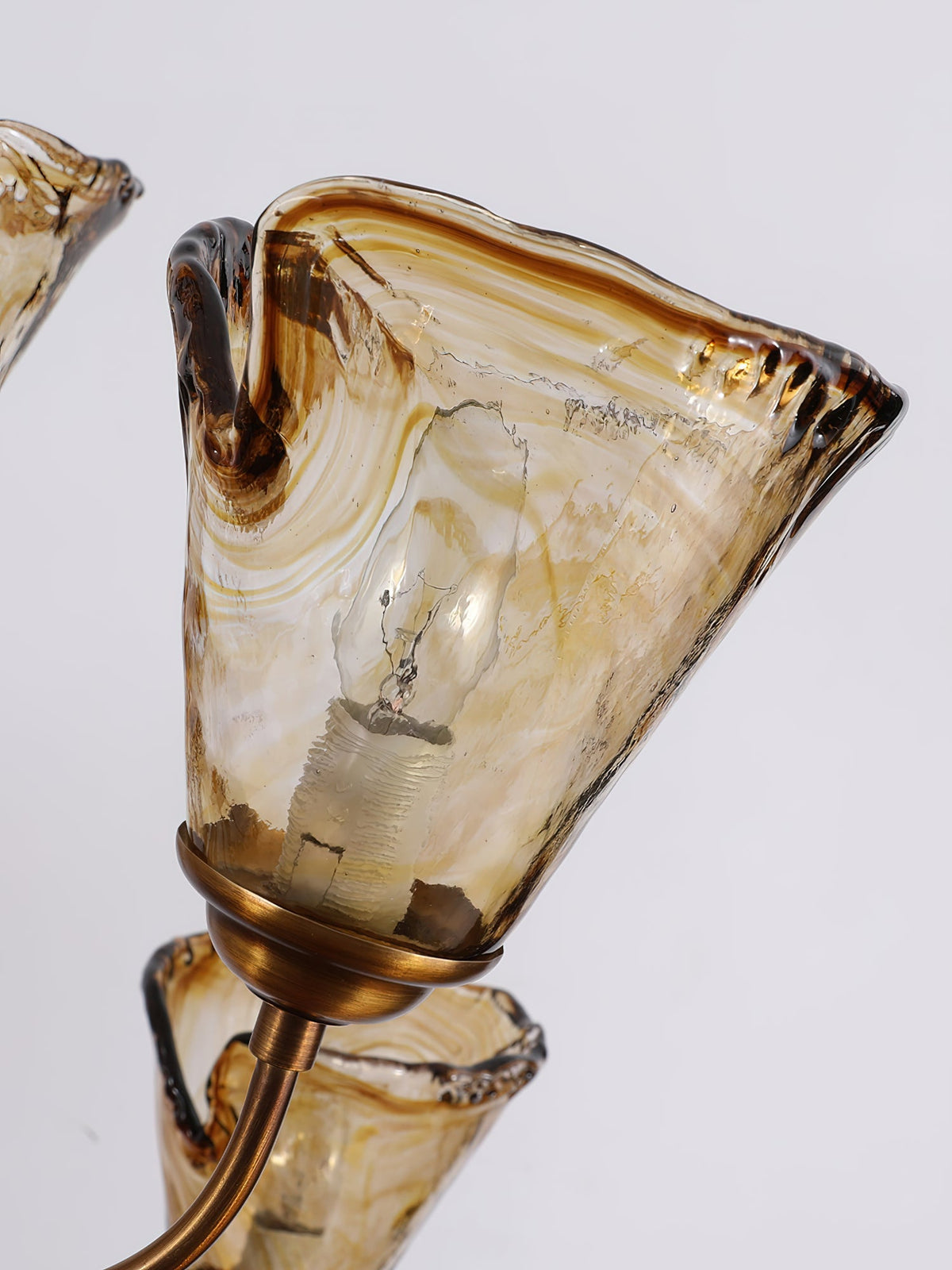 Franklin Amber Chandelier - view 27