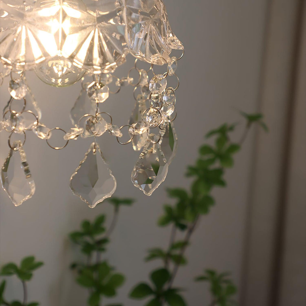 French Crystal Tassel Wall Light - view 14