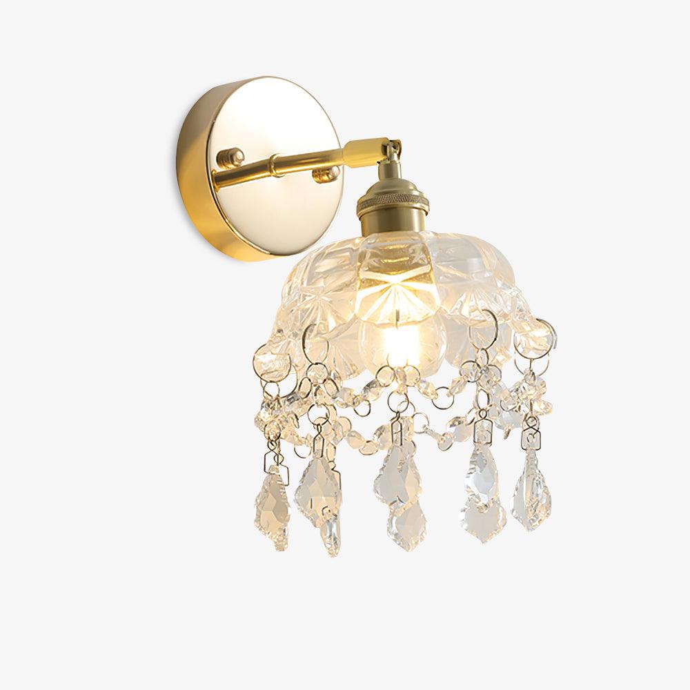 French Crystal Tassel Wall Light - view 15