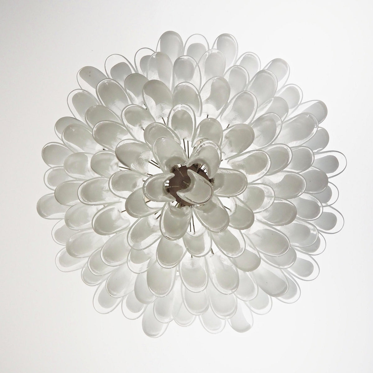 Petals White Murano Chandelier - view 6
