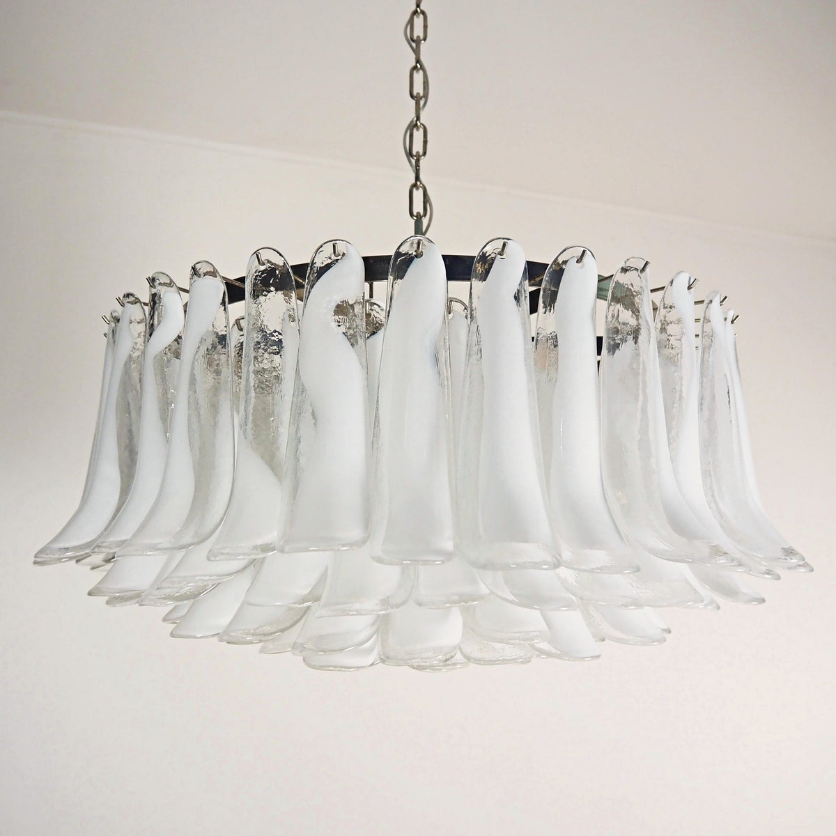 Petals White Murano Chandelier - view 5