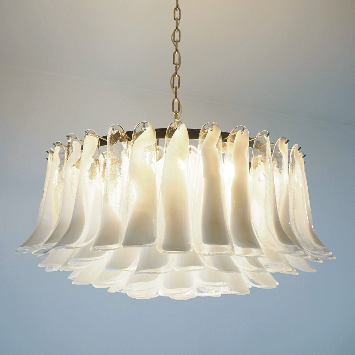 Petals White Murano Chandelier - view 9