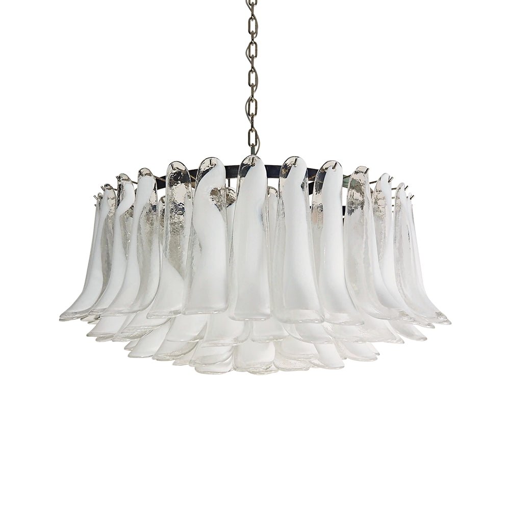 Petals White Murano Chandelier - view 12