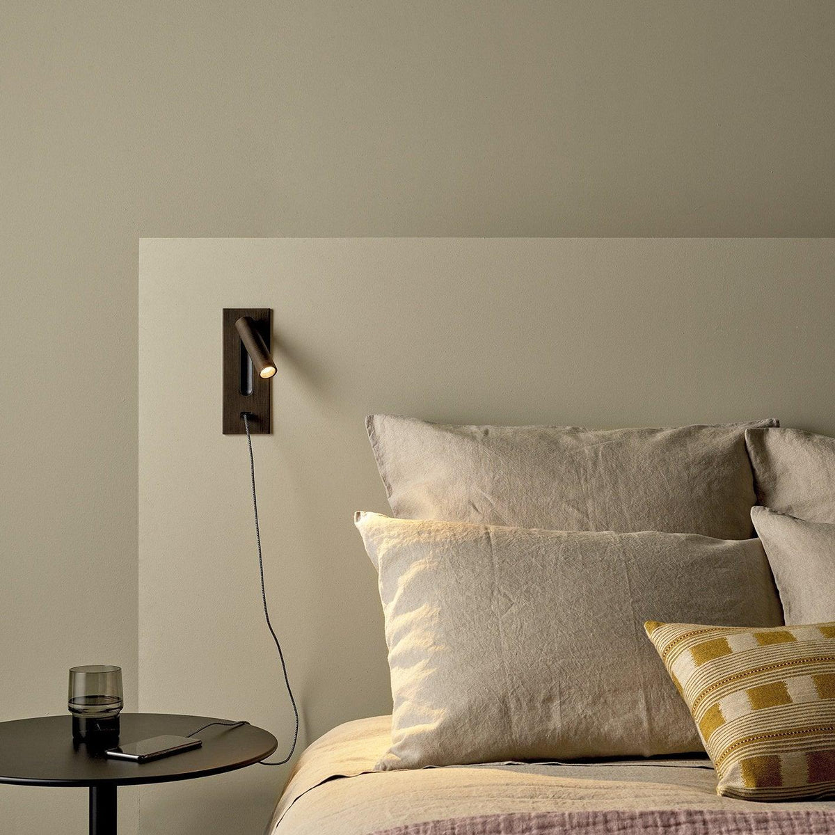 Folded Back Bedside Wall Lamp - view 16