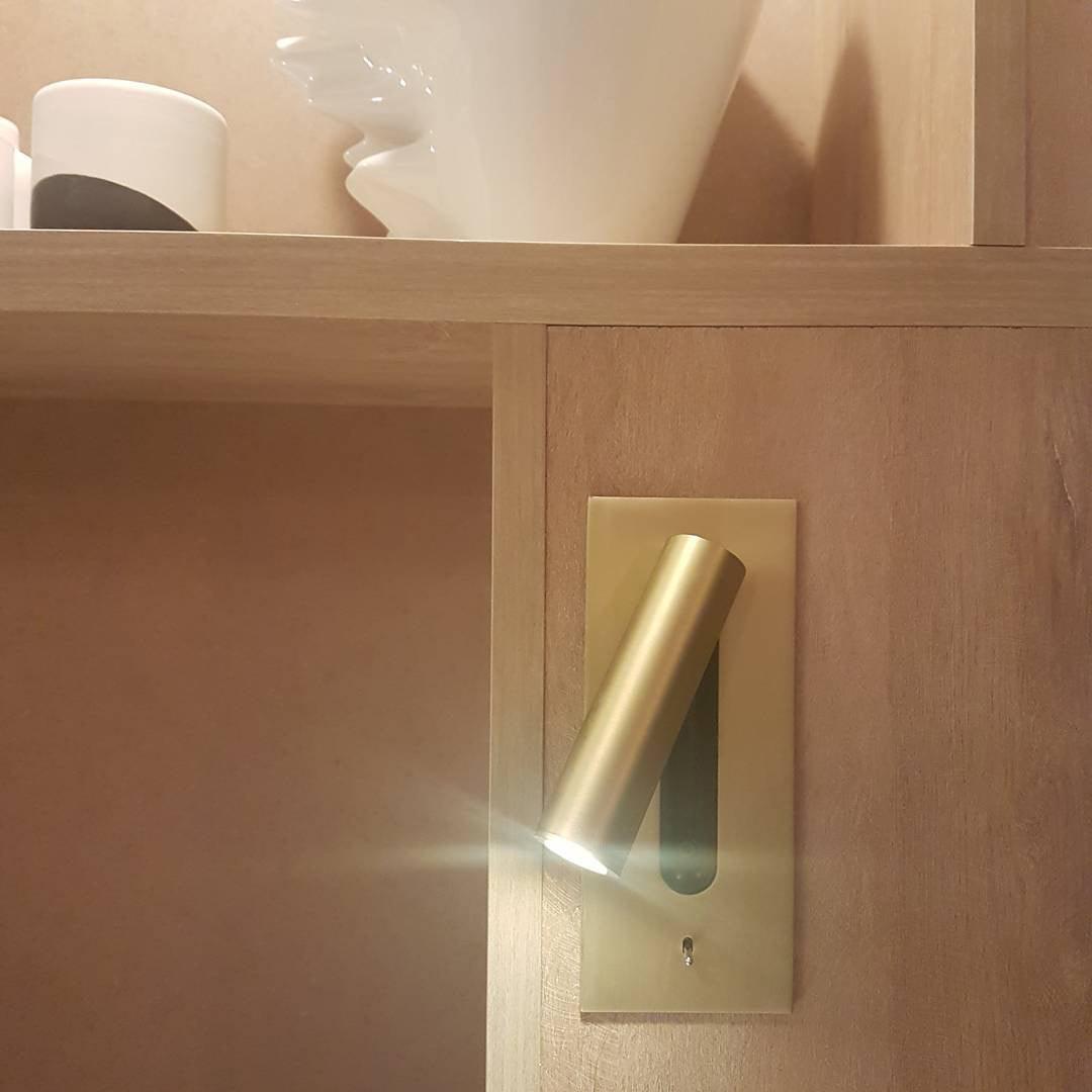 Folded Back Bedside Wall Lamp - view 12